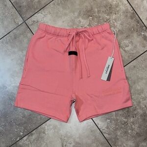 Essentials Fear of God Coral Shorts NEW